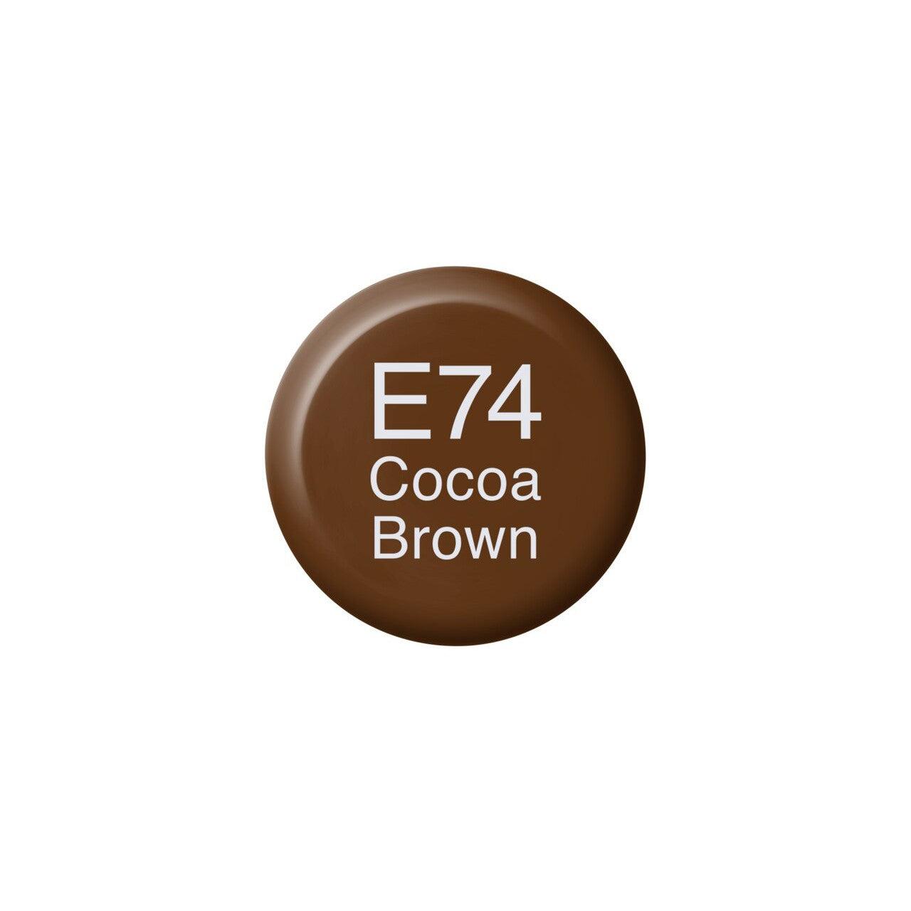 Copic Ink - E74 - Cocoa Brown