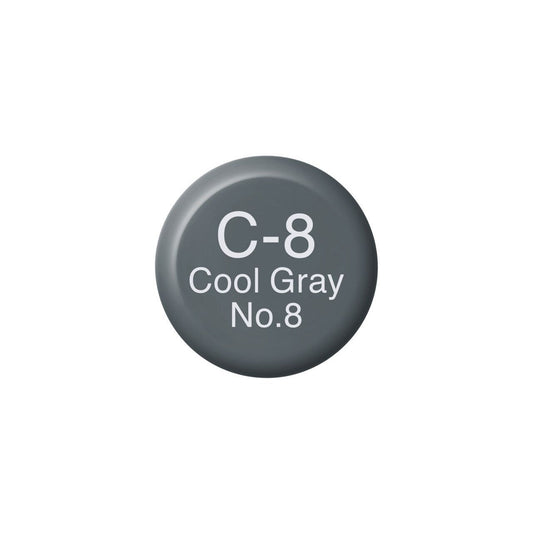 Copic Ink - C8 - Cool Gray No. 8