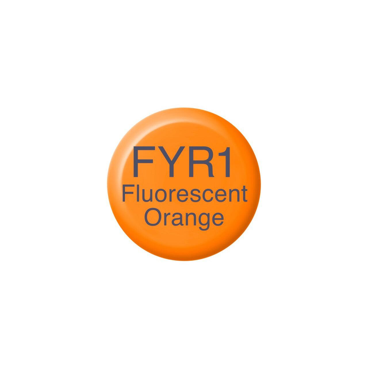 Copic Ink - FYR1 - Fluorescent Orange