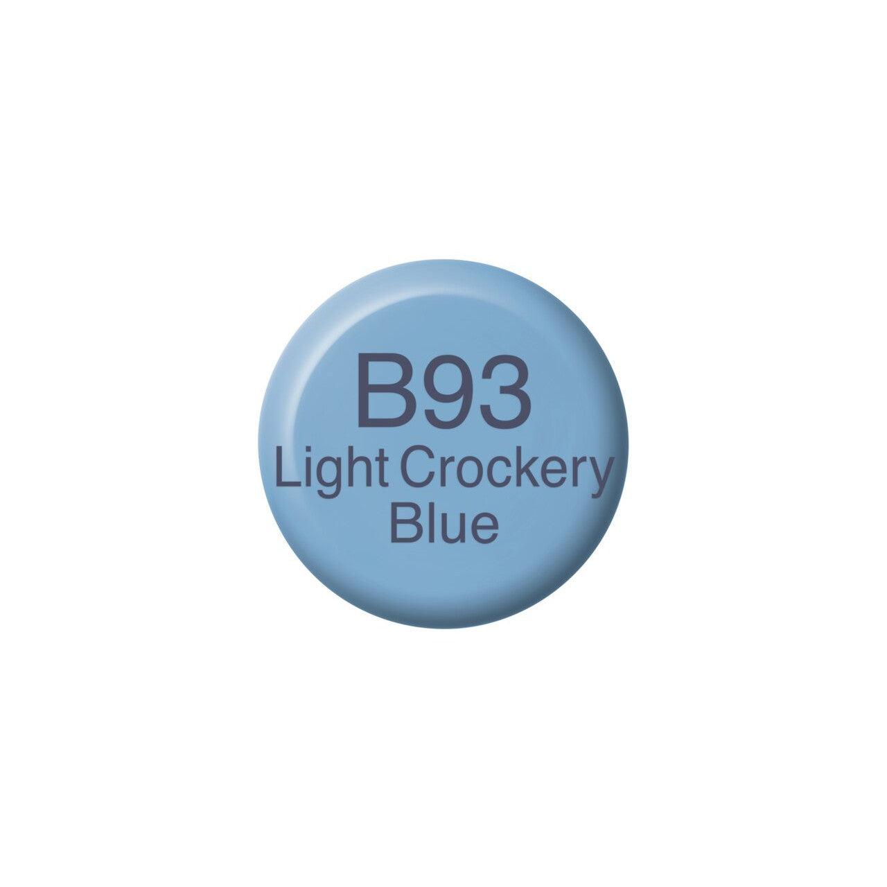 Copic Ink - B93 - Light Crockery Blue