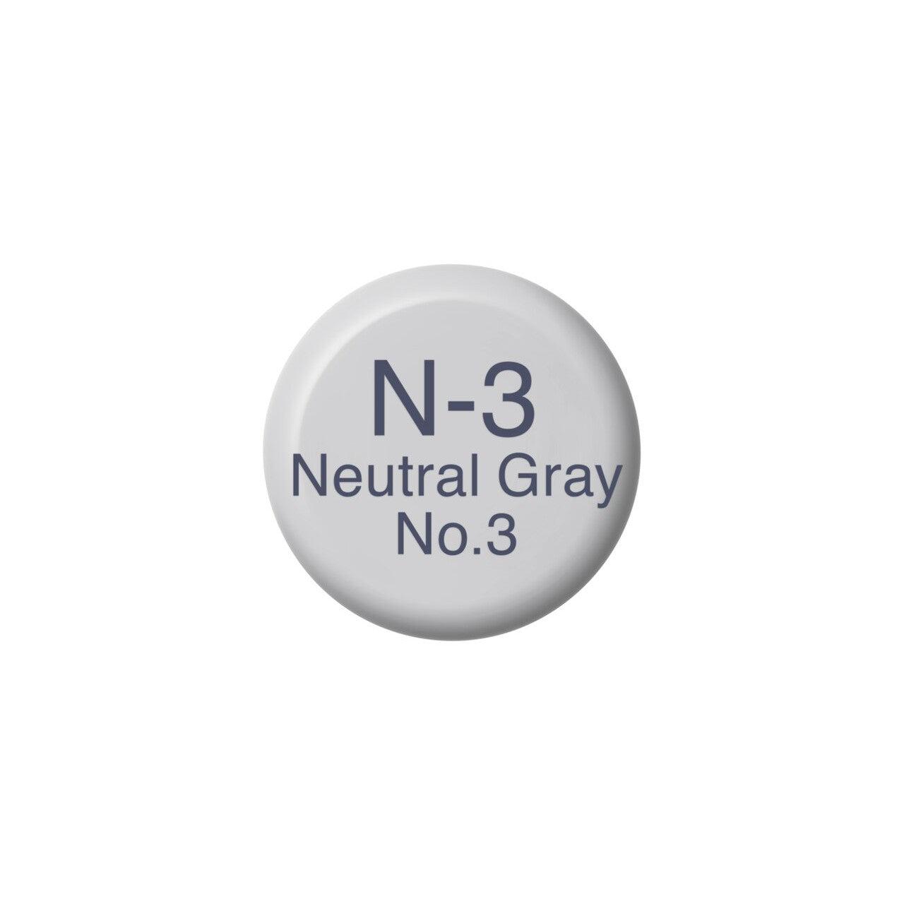 Copic Ink - N3 - Neutral Gray No. 3