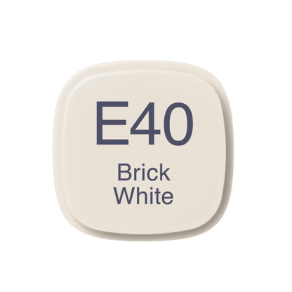 Copic Original Marker - Brick White - E40