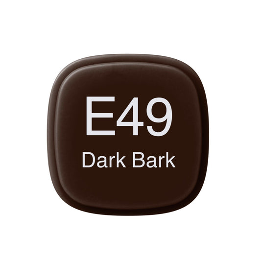 Copic Original Marker - Dark Bark - E49