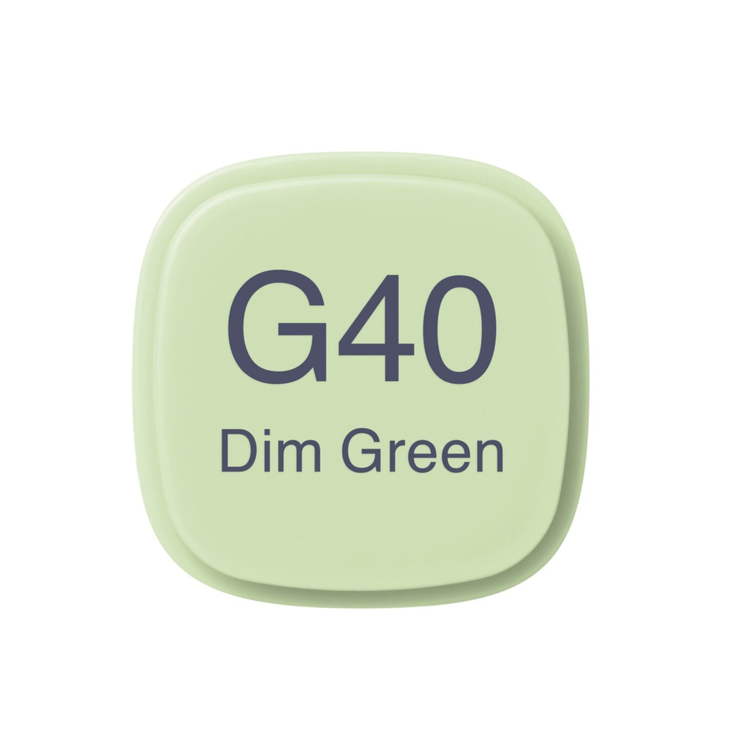 Copic Original Marker - Dim Green - G40