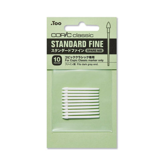 Copic Original Standard Fine Nibs, 10 pk