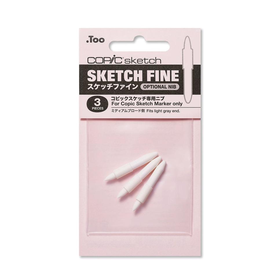 Copic Sketch Fine Nibs, 3 pk