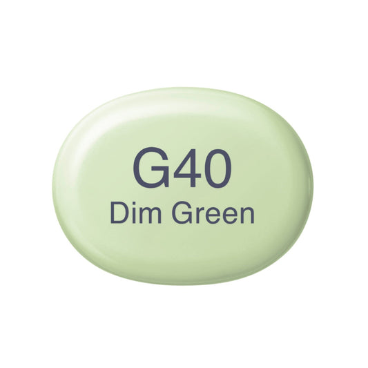 Copic Sketch Marker - Dim Green - G40