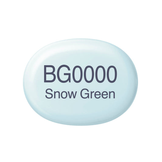 Copic Sketch Marker - Snow Green - BG0000