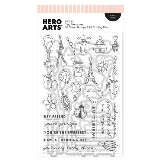 Hero Arts Stamp & Cut - Tiny Treasures