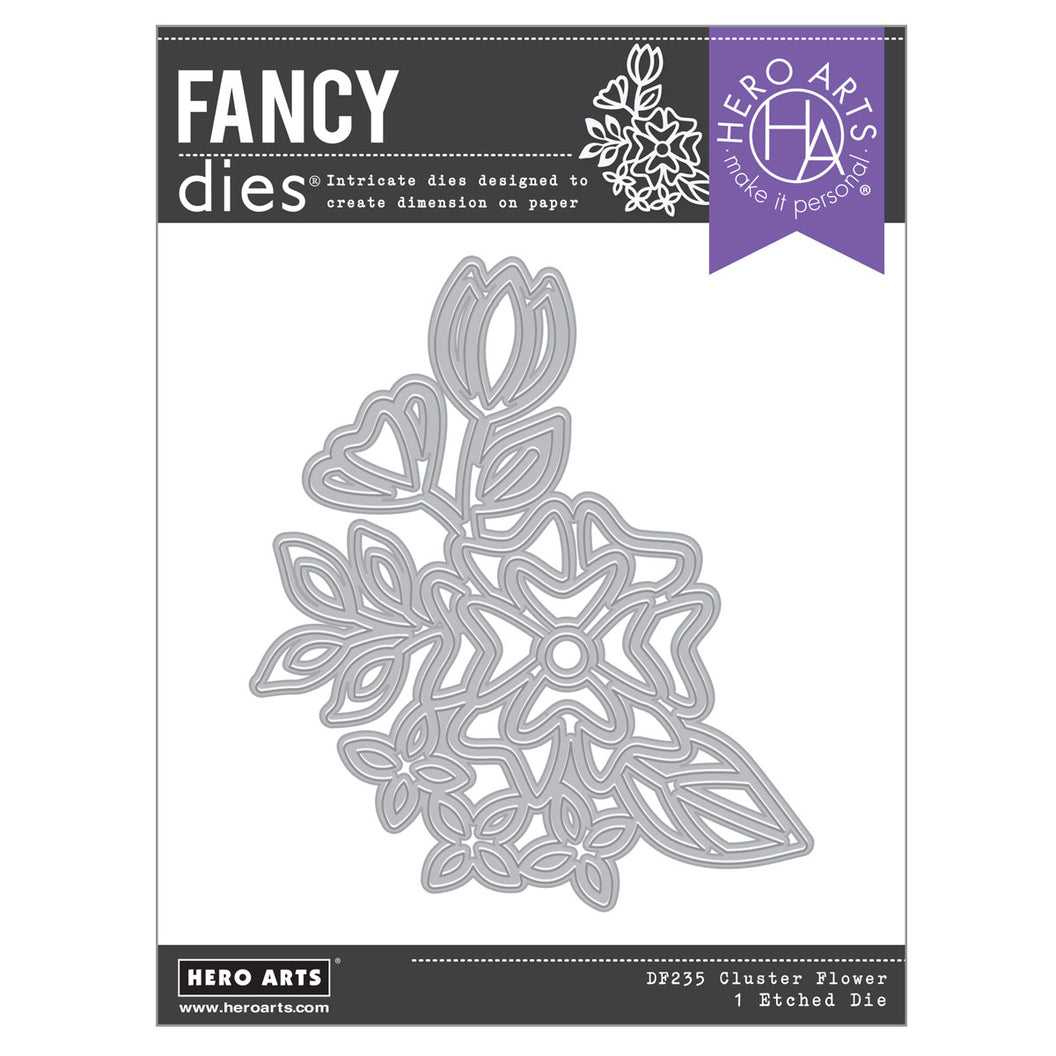 Hero Arts Dies - Cluster Flower