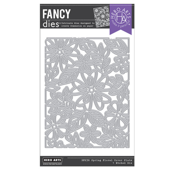 Hero Arts Dies - Spring Floral Cover Plate