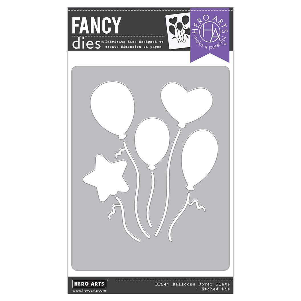 Hero Arts Dies - Balloons Cover Plate