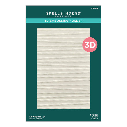 Spellbinders 3D Embossing Folder - All Wrapped Up