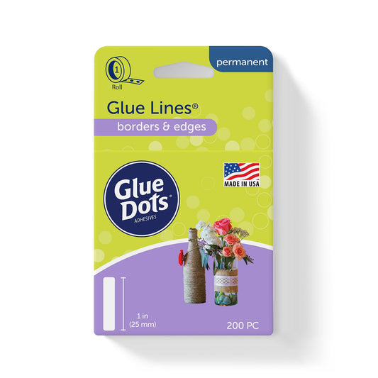 Glue Dots - 1" Glue Lines