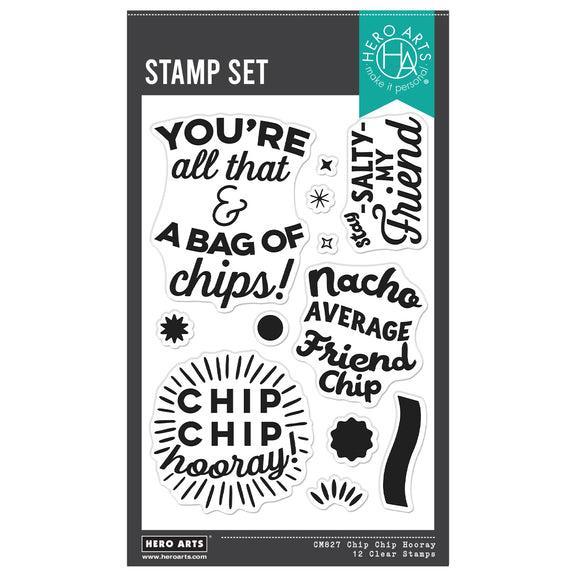 Hero Arts Clear Stamps - Chip Chip Hooray