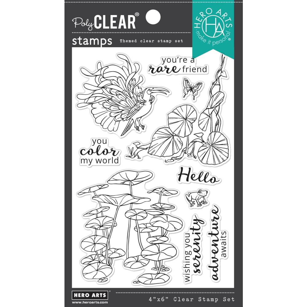 Hero Arts Clear Stamps - Jungle Serenity