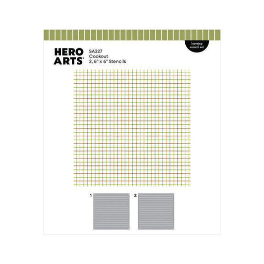 Hero Arts Stencils - Cookout