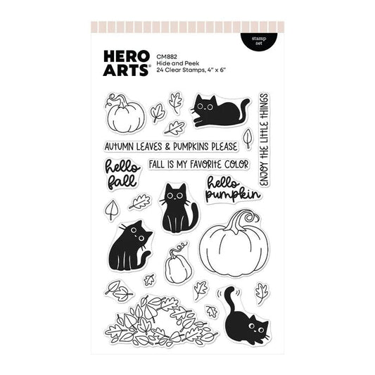 Hero Arts Clear Stamps - Hide and Peek