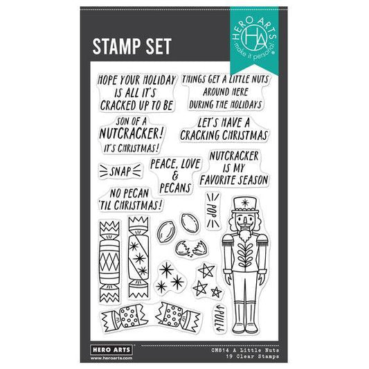Hero Arts Clear Stamps - A Little Nuts