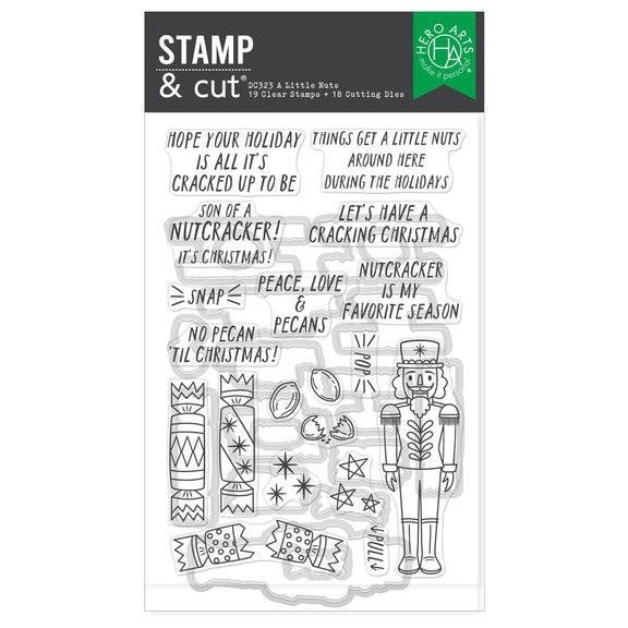 Hero Arts Stamp & Cut - A Little Nuts