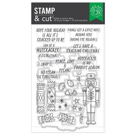 Hero Arts Stamp & Cut - A Little Nuts