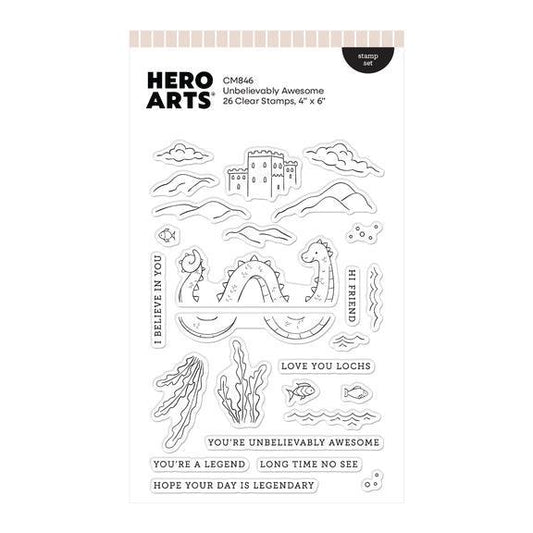 Hero Arts Clear Stamps - Unbelievably Awesome