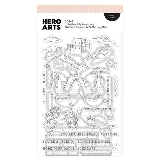 Hero Arts Stamp & Cut - Unbelievably Awesome