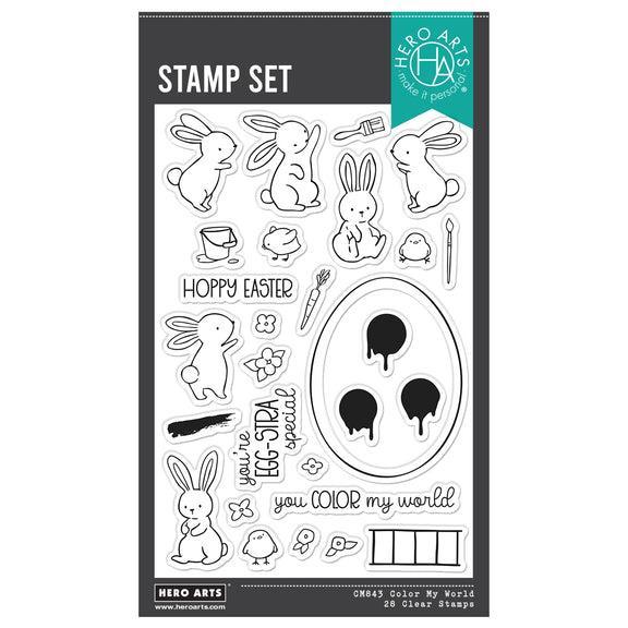 Hero Arts Clear Stamps - Color My World