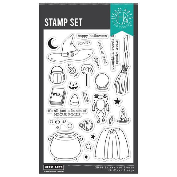Hero Arts Clear Stamps - Tricks and Treats