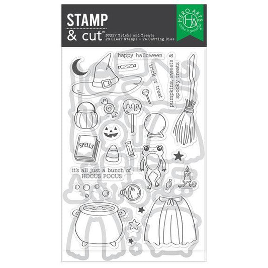Hero Arts Stamp & Cut - Tricks and Treats