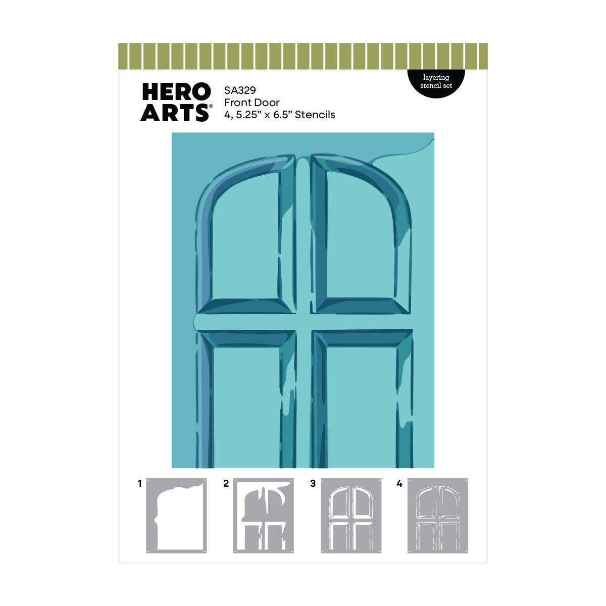 Hero Arts Stencils - Front Door