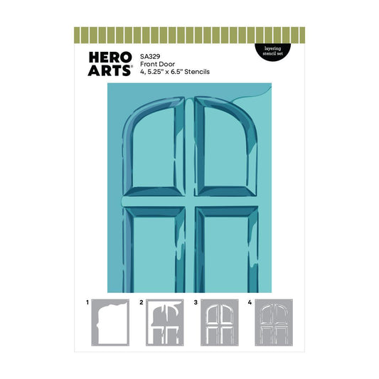Hero Arts Stencils - Front Door