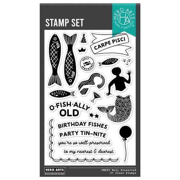 Hero Arts Clear Stamps - Well Preserved