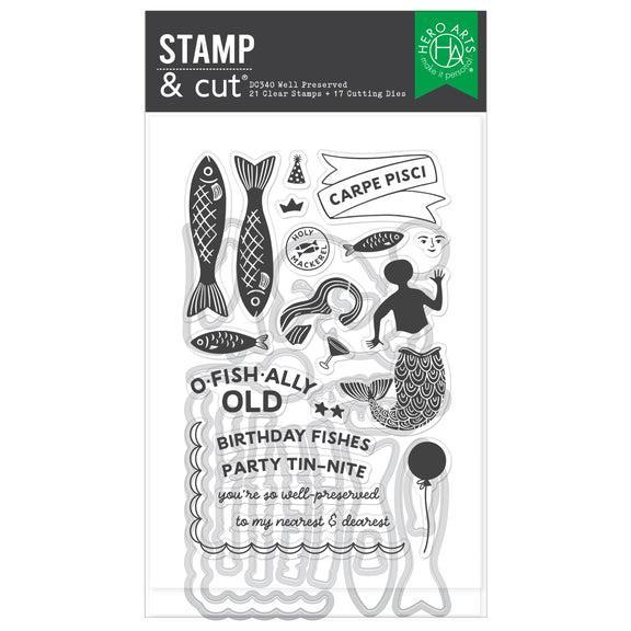 Hero Arts Stamp & Cut - Well Preserved
