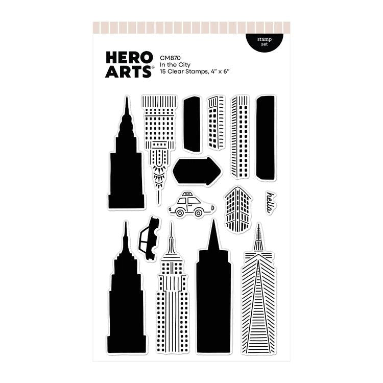 Hero Arts Clear Stamps - In the City