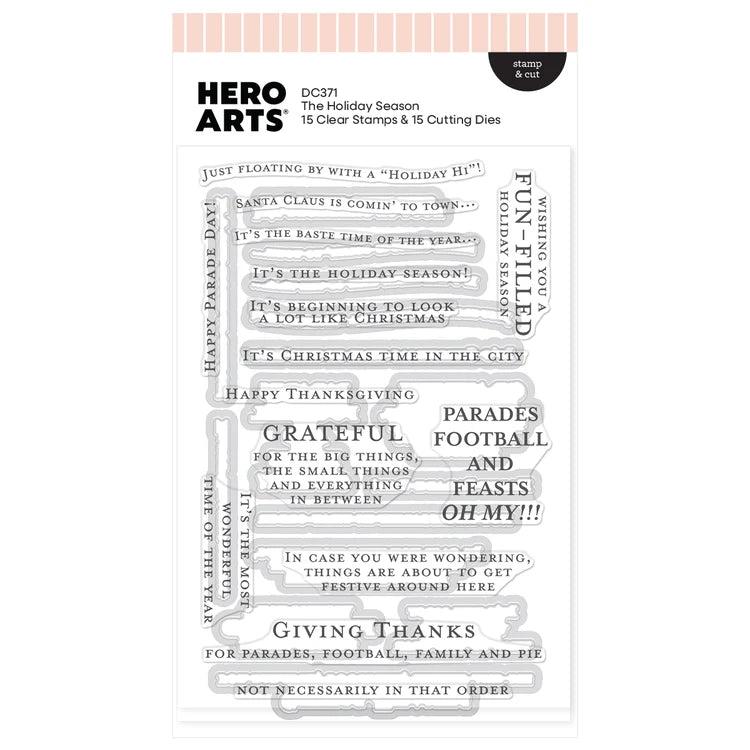 Hero Arts Stamp & Cut - The Holiday Season