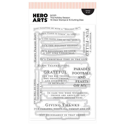Hero Arts Stamp & Cut - The Holiday Season