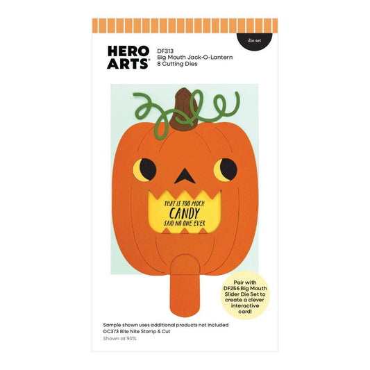 Hero Arts Dies - Big Mouth Jack-o-Lantern