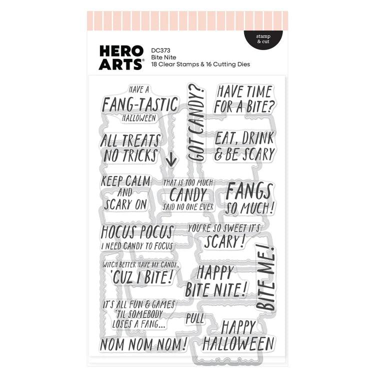 Hero Arts Stamp & Cut - Bite Nite