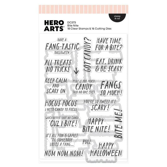 Hero Arts Stamp & Cut - Bite Nite