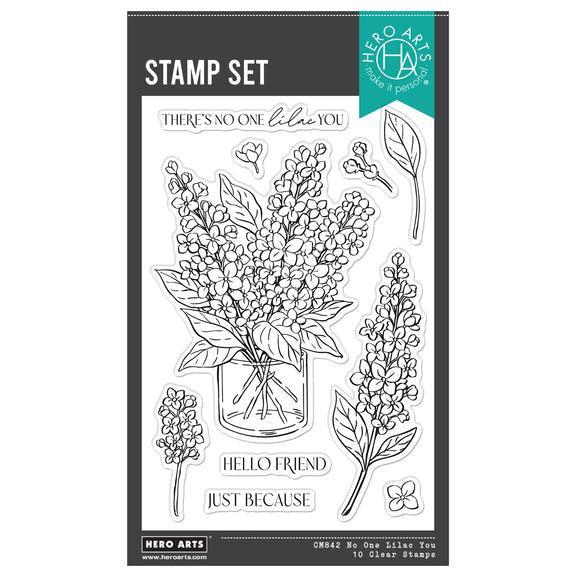 Hero Arts Clear Stamps - No One Lilac You