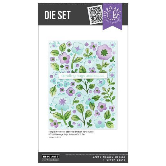 Hero Arts Dies - Meadow Blooms Cover Plate