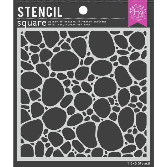 Hero Arts Stencils - Pebbles & Stones