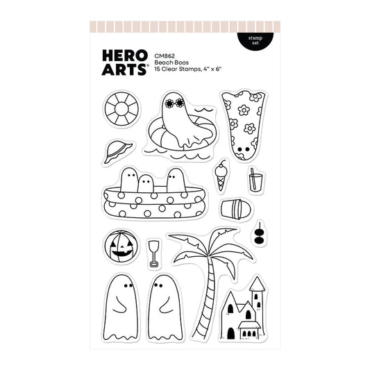 Hero Arts Clear Stamps - Beach Boos