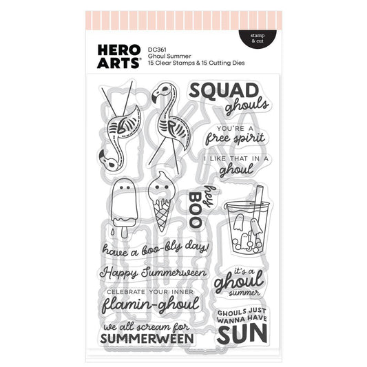 Hero Arts Stamp & Cut - Ghoul Summer