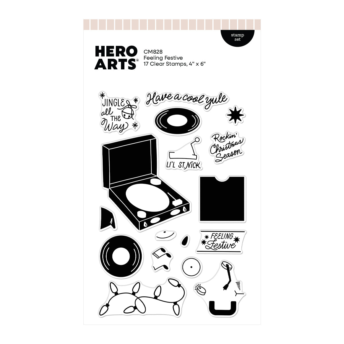 Hero Arts Clear Stamps - Feeling Festive