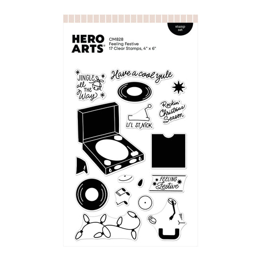 Hero Arts Clear Stamps - Feeling Festive