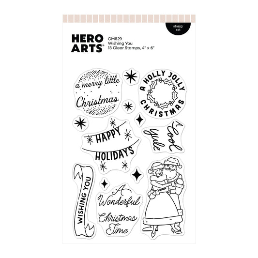 Hero Arts Clear Stamps - Wishing You