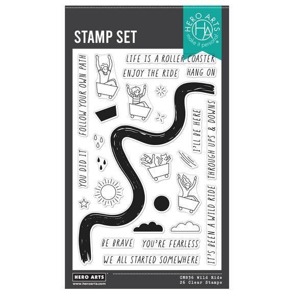 Hero Arts Clear Stamps - Wild Ride
