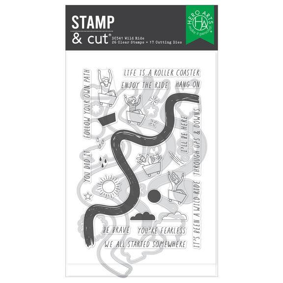 Hero Arts Stamp & Cut - Wild Ride